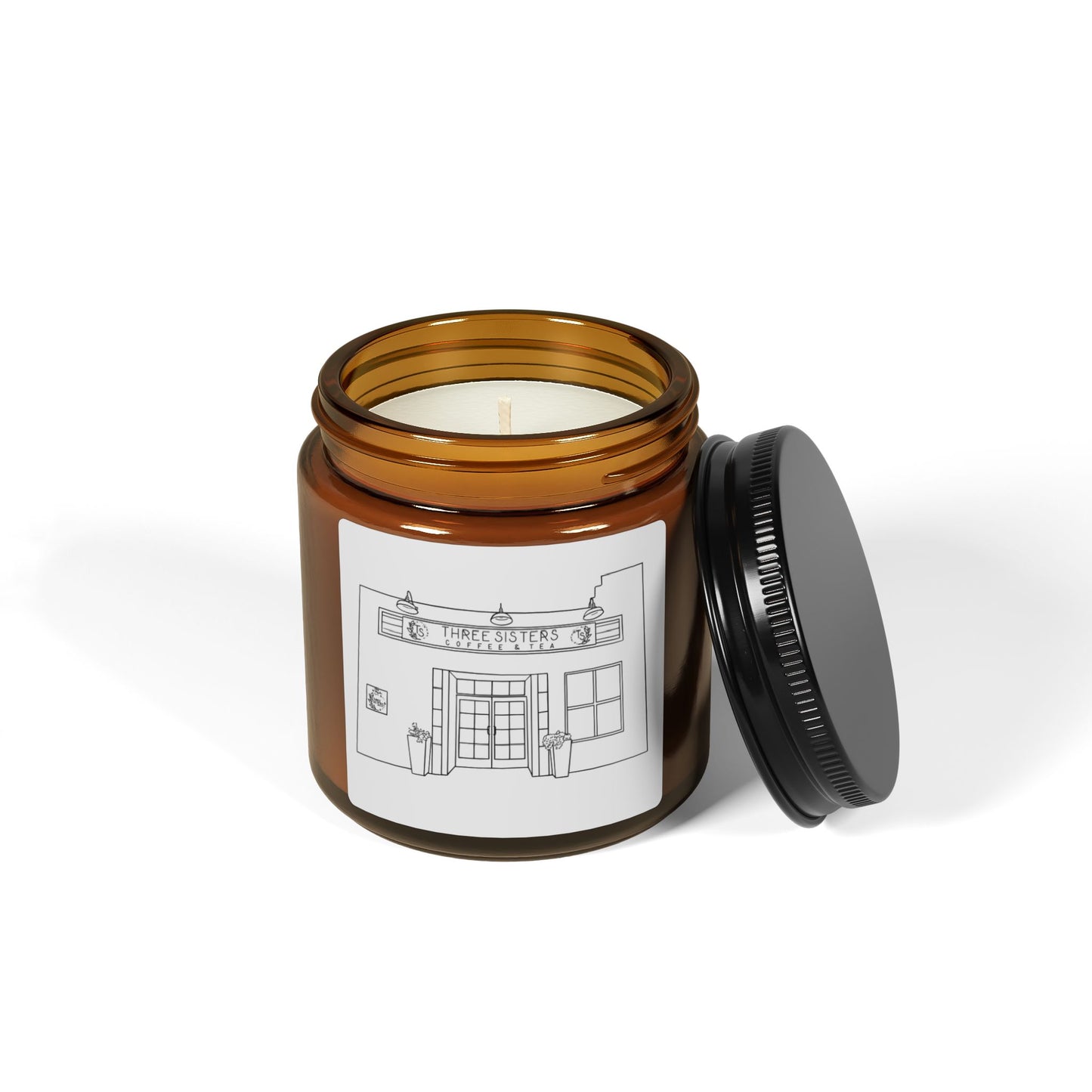 Cozy Home Scented Soy Candle, Relaxation Gift, Amber Jar Candle, Aromatherapy Decor, Unique Gifts for Her, Eco-Friendly Candle