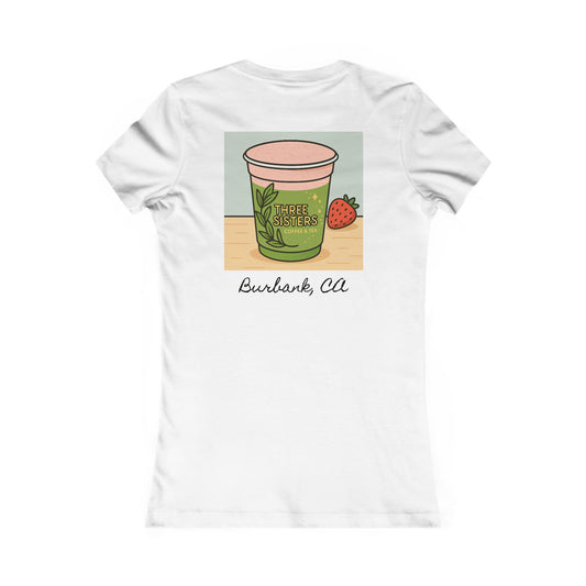 Women's Favorite Tee with Playful Design, Casual Graphic Shirt, Eco-Friendly T-Shirt, Fun Summer Top, Gift for Friends