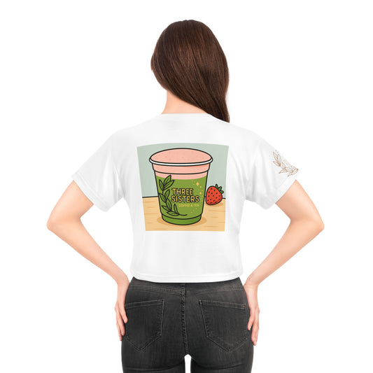 Fun and Trendy Crop Tee for Summer Vibes, Cute Casual Wear, Perfect Gift for Her, Festival Outfit, Everyday Style